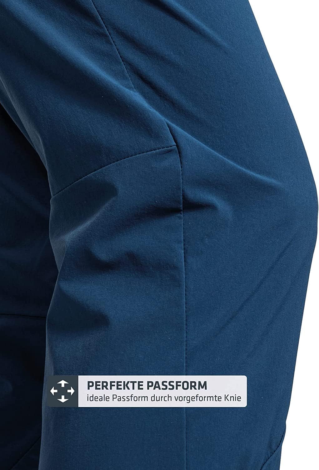 Schöffel Damen Pants Hestad L, robuste, schnell trocknende Outdoor Hose, Damen Hose mit bequemer Pas