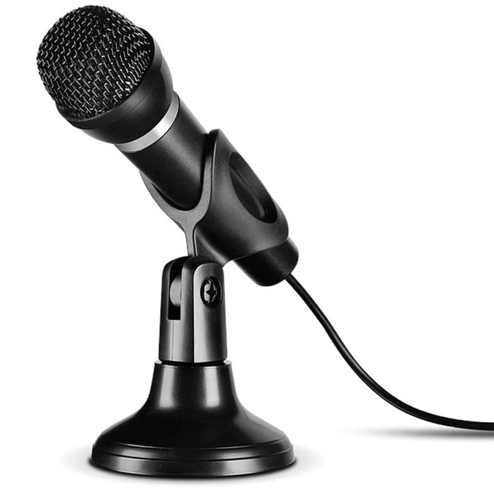Speedlink CAPO USB Desk & Hand Microphone - Tisch- und Handmikrofon mit USB-Anschluss für Büro, Gami
