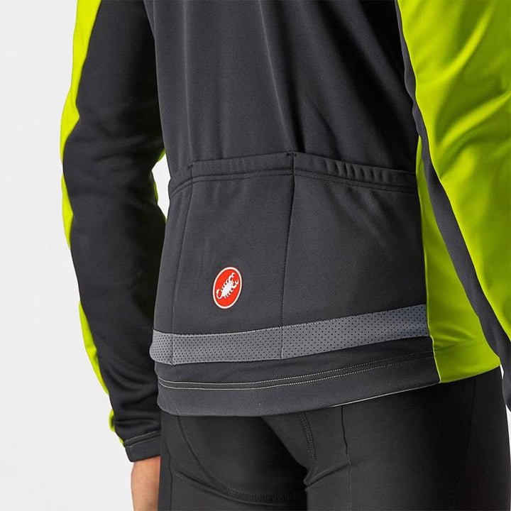 Castelli Herren Transition 2 Jacket Jacket M ELECTRIC LIME/DARK GRAY-BLACK, M ELECTRIC LIME/DARK GRA