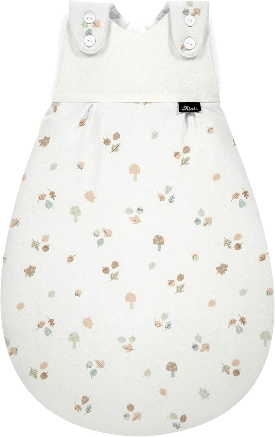 Alvi Baby Mäxchen Aussensack Exklusiv I Baby-Schlafsack mitwachsend & atmungsaktiv I Kinderschlafsac