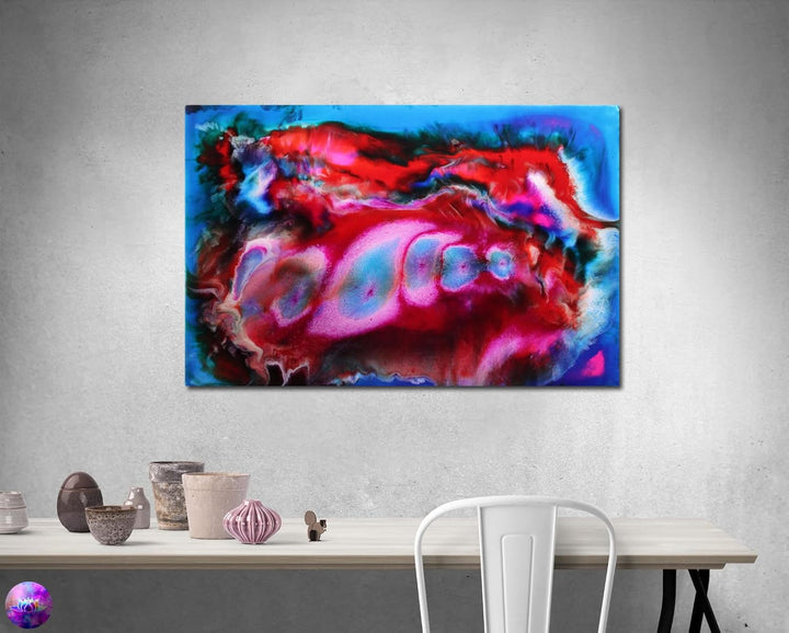 Gemälde Abstrakte Malerei Original - moderne hochglanz Wandbilder XXL - Resin Art Kunst Bild Harz Un