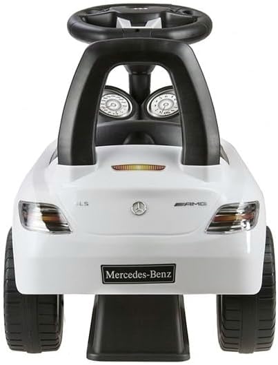BSD Rutschauto Rutscher Mercedes-Benz Kinder Auto Baby Car mit Sound (Weiss) Weiss, Weiss