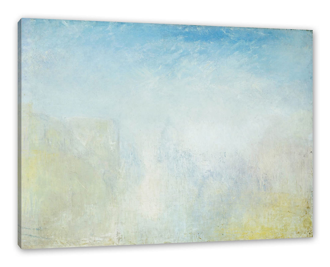 William Turner - Venice with the Salute als Leinwandbild / Grösse: 100x70 cm / Wandbild / Kunstdruck