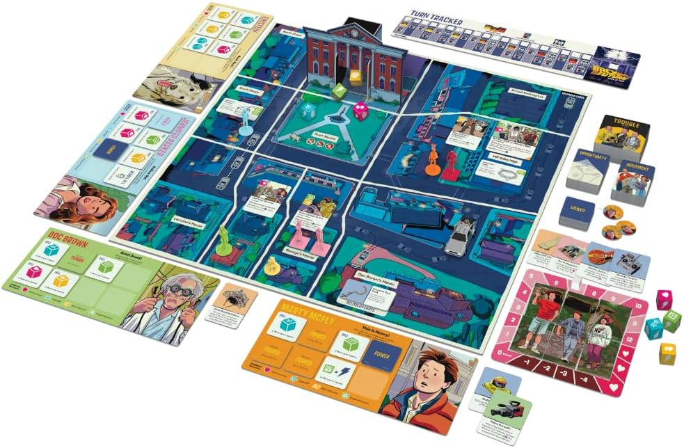 Funko 48720 Board Games 48720 Signature Back to The Future Games, Multicolour Einheitsgrösse, Einhei