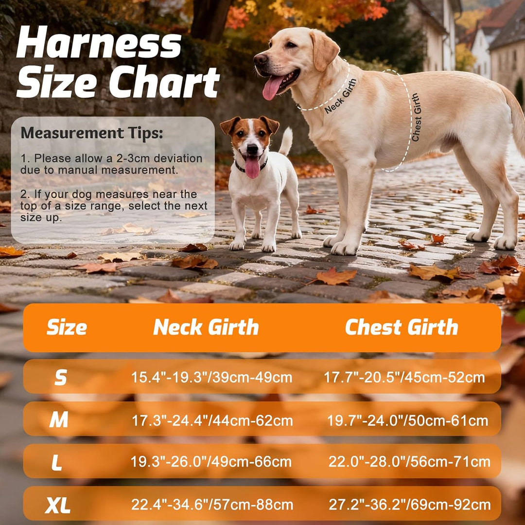 Hundegeschirr für Kleine Mittelgrosse Grosse Hunde, Anti Zug Geschirr Hund, No Pull Verstellbar Refl
