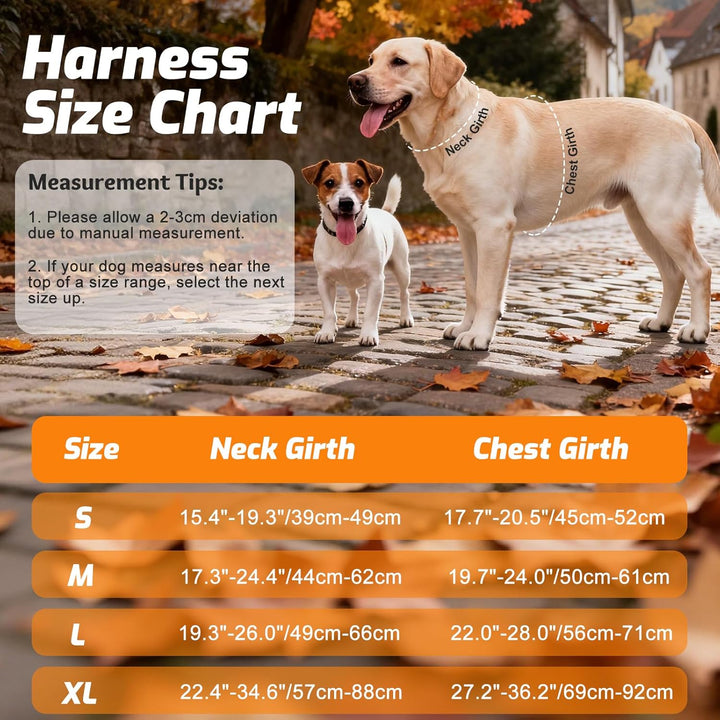 Hundegeschirr für Kleine Mittelgrosse Grosse Hunde, Anti Zug Geschirr Hund, No Pull Verstellbar Refl