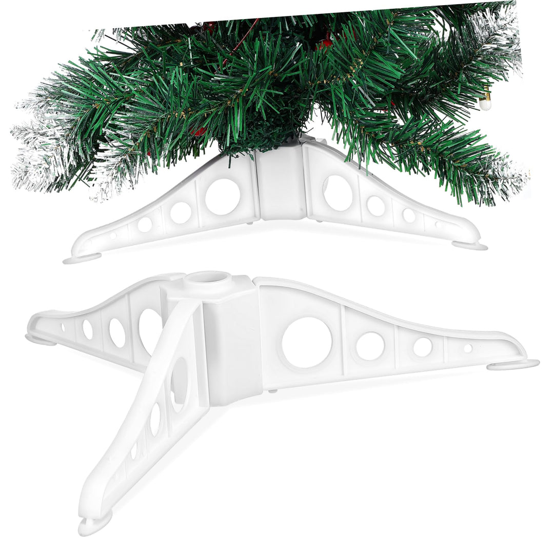 Abaodam Satz Baumfüsse 15 cm Abnehmbarer Weihnachtsbaumständer Haushalts-Weihnachtsbaumständer Weihn