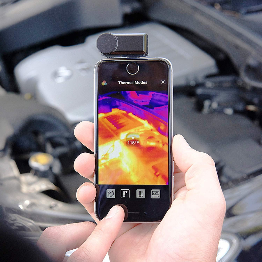 Seek Thermal Compact Preiswerte Wärmebildkamera mit Lightning Anschluss und Wasserdichtem Schutzgehä
