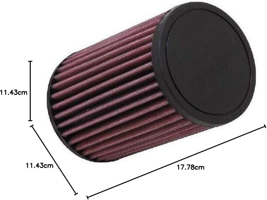 K&N Filters YA-1308 Motorrad Motorräume, Rot