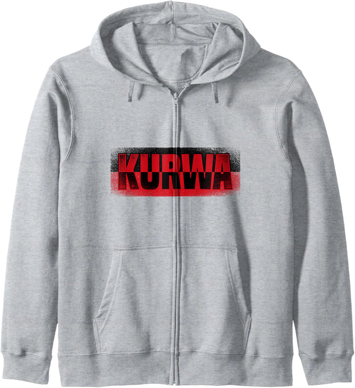 Kurwa Grafik Polnische Sprüche Pole Slavisch Polen Polnisch Kapuzenjacke