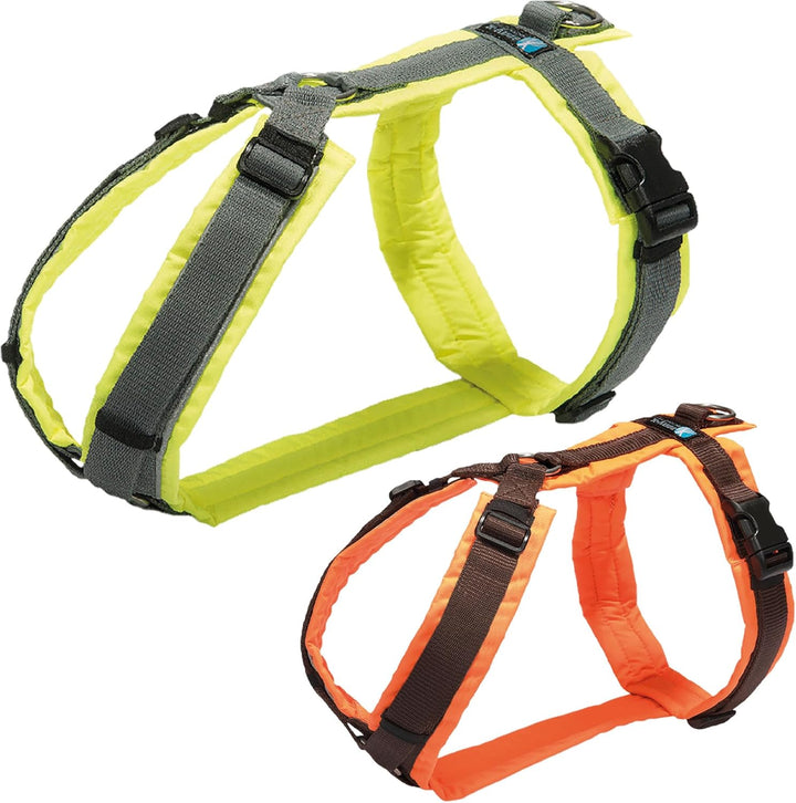 ANNYX Brustgeschirr Protect - Leuchtorange/braun Gr. M M (1er Pack) leuchtorange/braun, M (1er Pack)