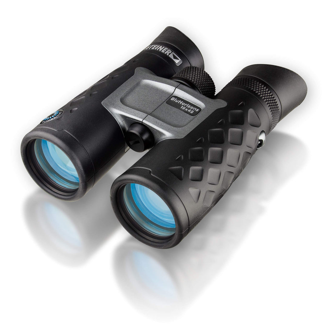 STEINER Fernglas BluHorizons 10x42 - Deutsche Qualitätsoptik, hohe Vergrösserung, reduziert Reflexio