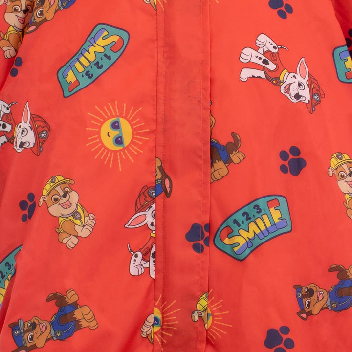 PAW PATROL Regenanzug | Matschanzug Jungen | Regenkleidung Kinder | Overall Für Jungs 2-3 Jahre Rot,