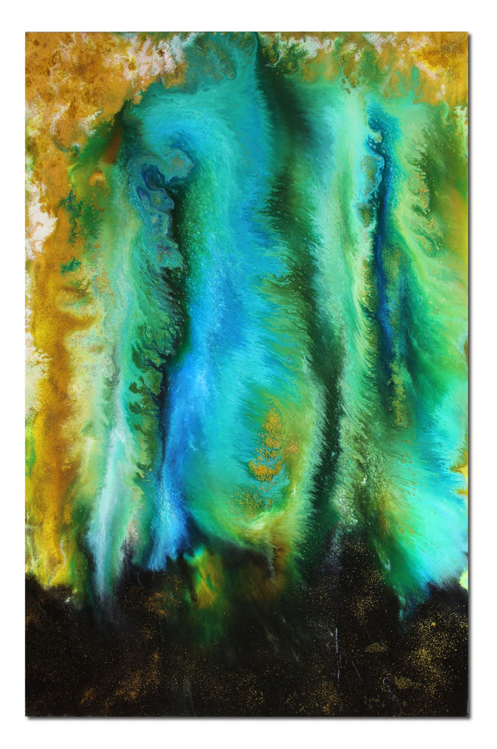 Gemälde Abstrakte Malerei Original - moderne hochglanz Wandbilder XXL - Resin Art Kunst Bild Harz Un