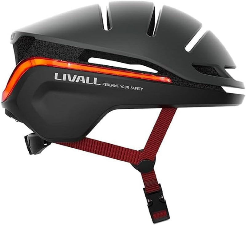 LIVALL Evo21 Fahrradhelm Schwarz L 58 - 62 cm Single, Schwarz L 58 - 62 cm Single