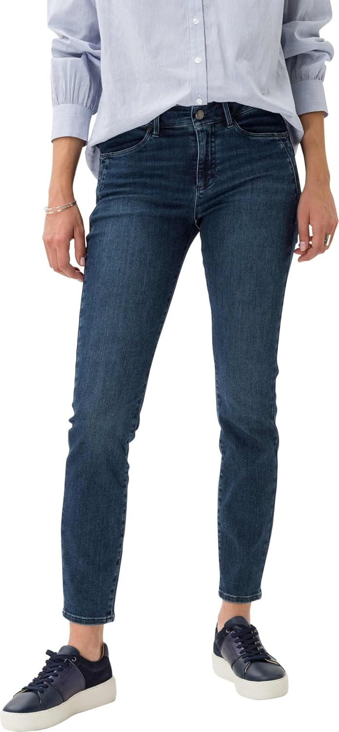 BRAX Damen Style Ana Push Up Sensation Jeans 26W / 30L Used Regular Blue, 26W / 30L Used Regular Blu