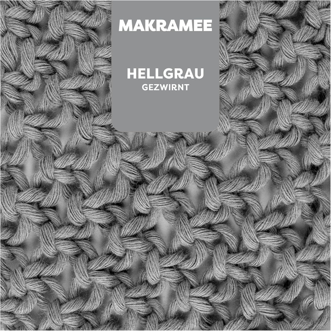 myboshi Makramee-Garn, gezwirnt 4mm, Made in Germany, Naturgarn, das Kreativgarn für orientalische -