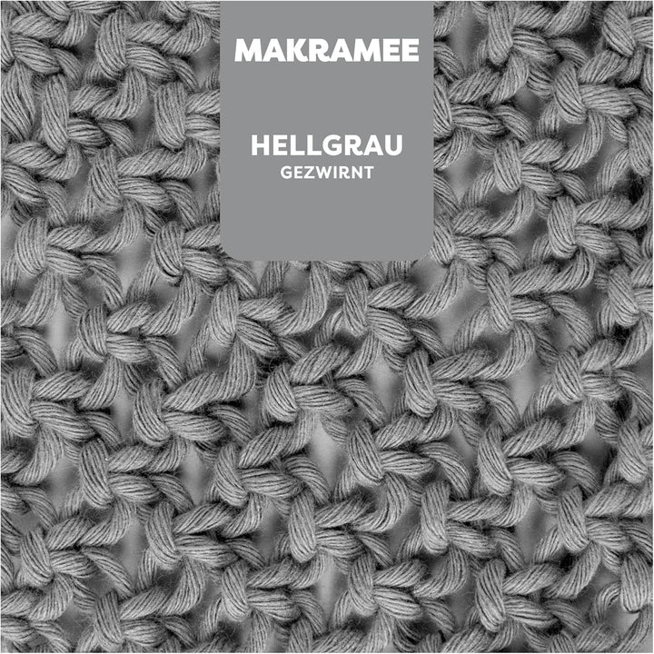 myboshi Makramee-Garn, gezwirnt 4mm, Made in Germany, Naturgarn, das Kreativgarn für orientalische -