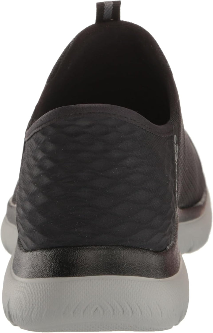 Skechers Herren Summits High Range Sneakers 39 EU Weit Black Mesh Charcoal, 39 EU Weit Black Mesh Ch