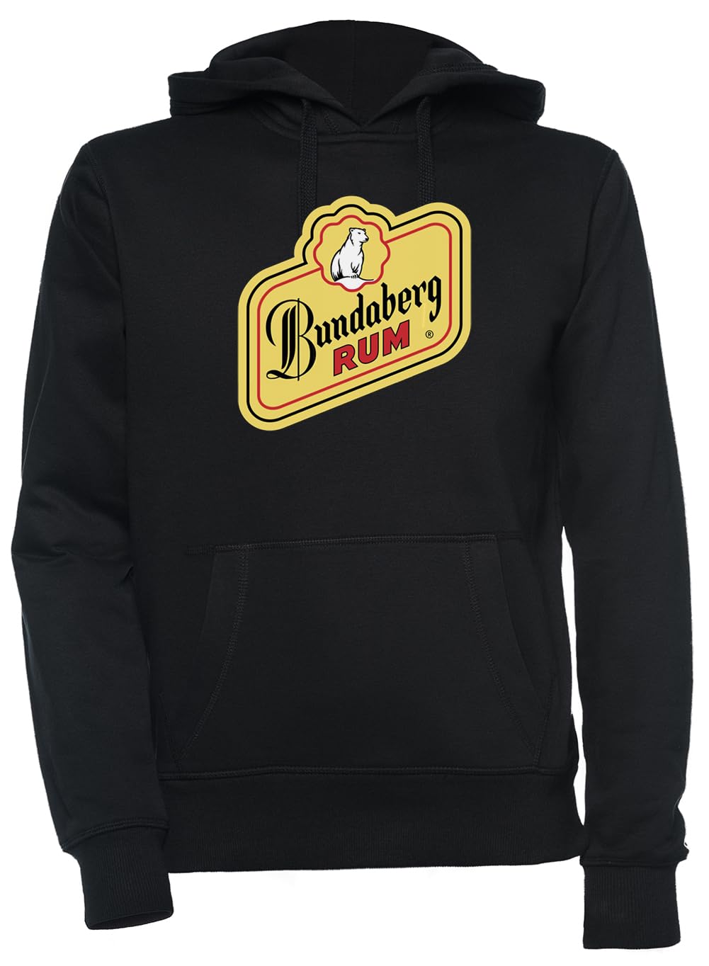 Bundaberg Rum Logo Unisex Schwarz Kapuzenpullover Herren Damen Unisex Black Hoodie Men's Women's