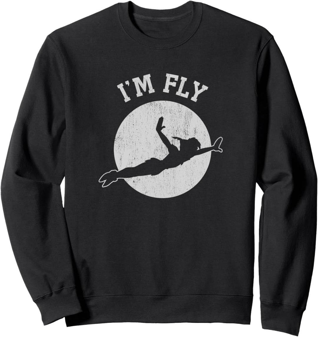 Disney Peter Pan Silhouette I'm Fly Sweatshirt