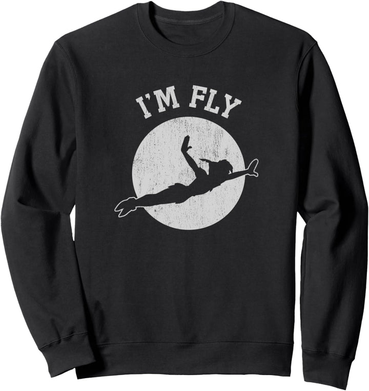 Disney Peter Pan Silhouette I'm Fly Sweatshirt