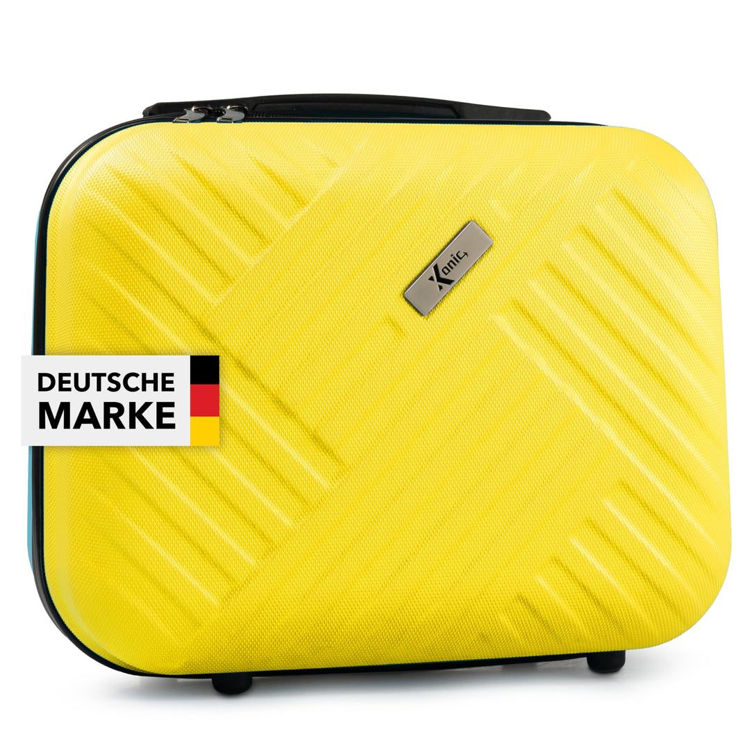 Xonic® Design Kosmetikkoffer aus ABS Hartschale – Robustes Beautycase als Handgepäck - Kosmetiktasch