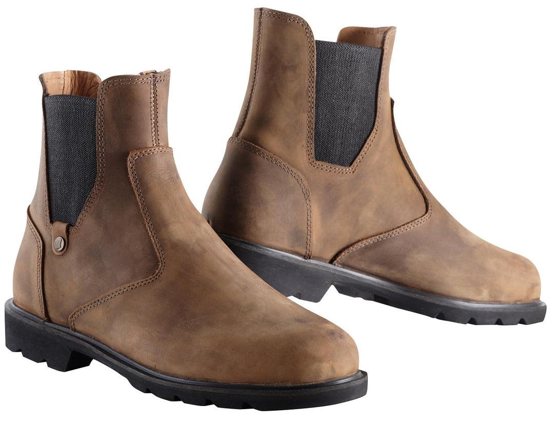 Bogotto Chelsea Motorrad Stiefel 40 EU Braun, 40 EU Braun