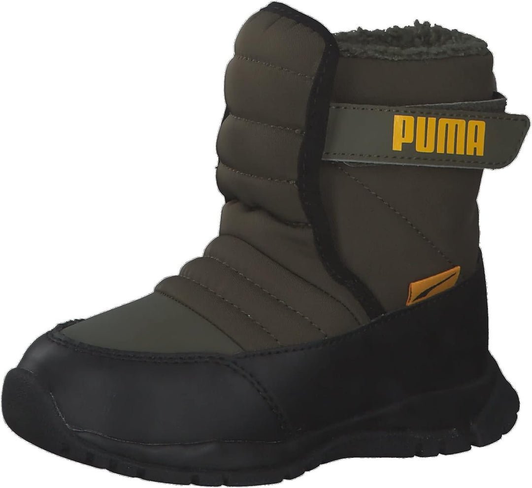 PUMA Unisex Baby Nieve Boot WTR Ac Inf Sneaker, Grape Leaf Saffron