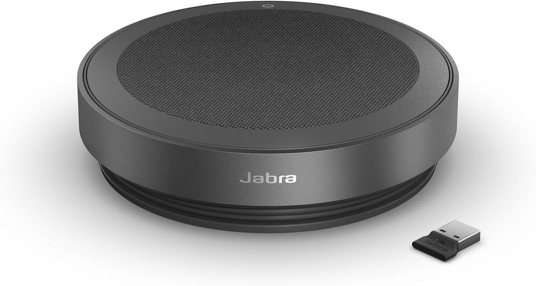 Jabra Speak2 75 schnurlose Freisprechlösung mit USB-A Bluetooth-Adapter, 4 Mikrofone mit Geräuschunt