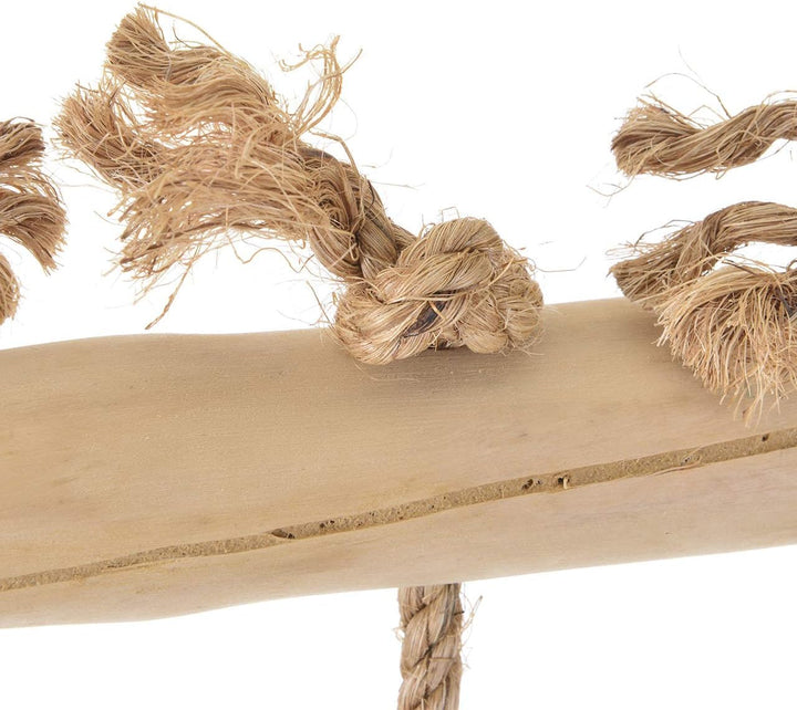 Java | Riesiges Netz XXL aus Sisal für Papageien mit Kaffeeholz Kletternetz
