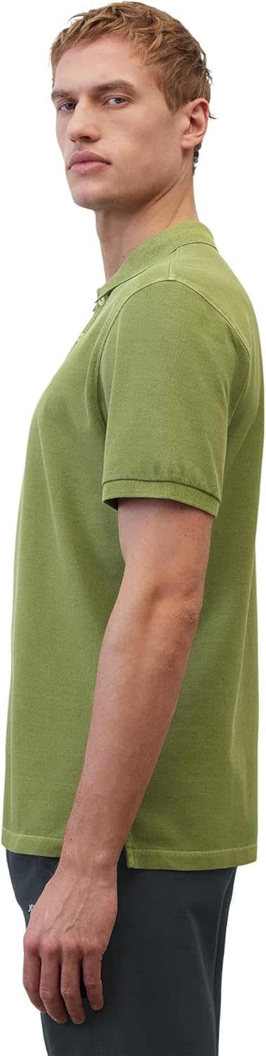 Marc O'Polo Herren Kurzarm-Poloshirt aus Bio-Baumwolle Regular Fit XL 448, XL 448