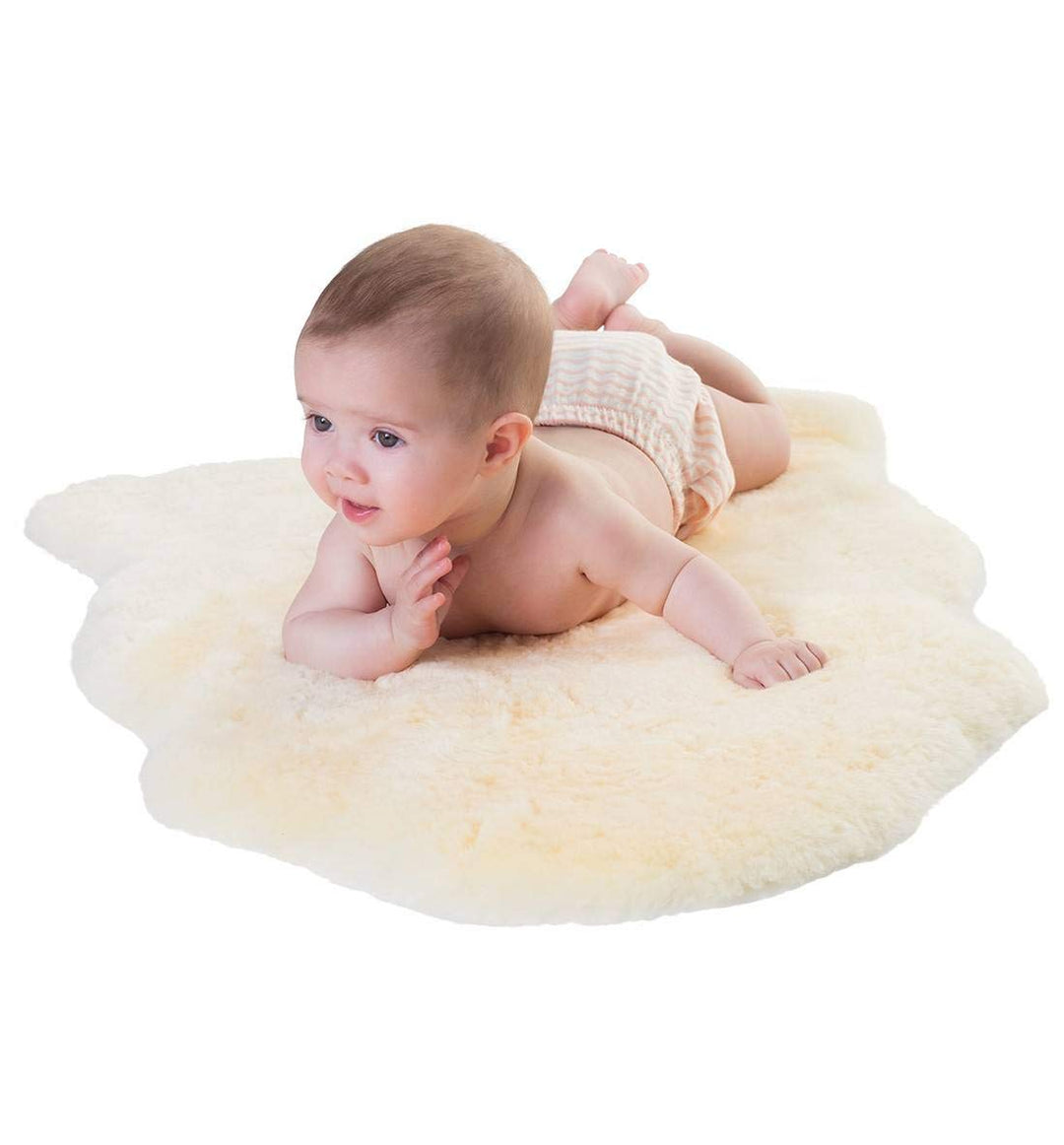 Baby-Lammfell geschoren 90-100cm 90-100 cm, 90-100 cm