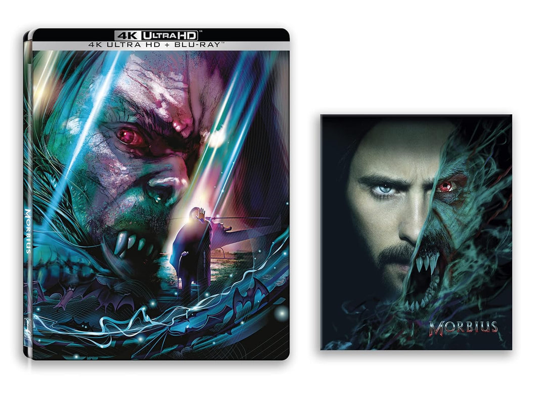 Morbius steelbook 4K [Blu-Ray] [Region Free] (IMPORT) (Keine deutsche Version), Blu-ray