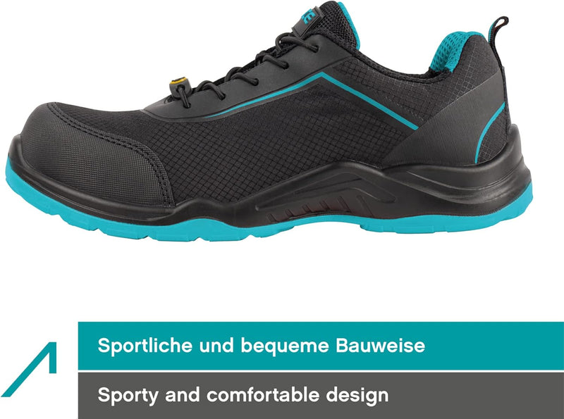 ACE Sapphire S1-P-Arbeitsschuh - Sicherheitsschuh mit Zehenkappe für Damen & Herren - super leicht 4