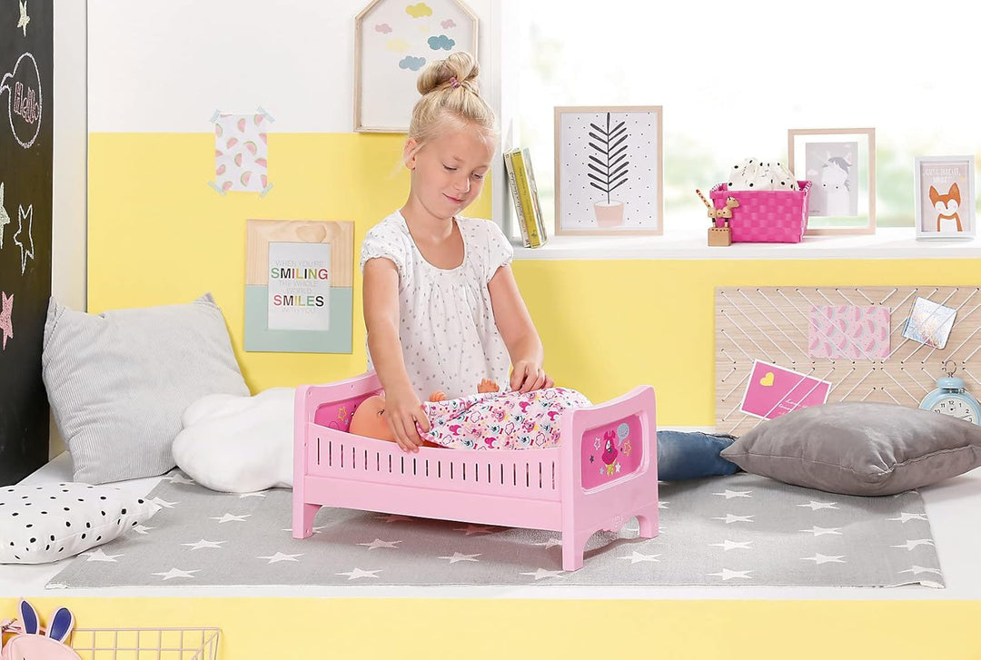 BABY born Zapf Creation 824399 Bett mit Kuschelbettzeug
