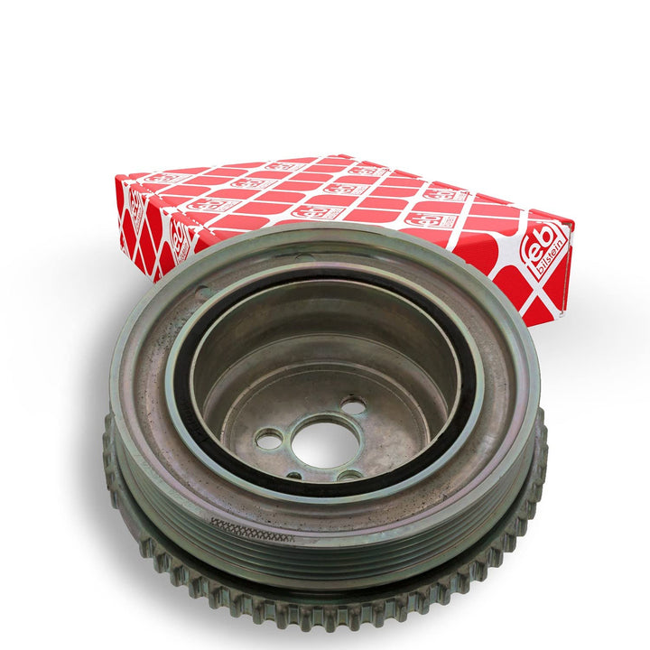 febi bilstein 44413 Riemenscheibe (entkoppelt) für Kurbelwelle, mit Polrad , 1 Stück