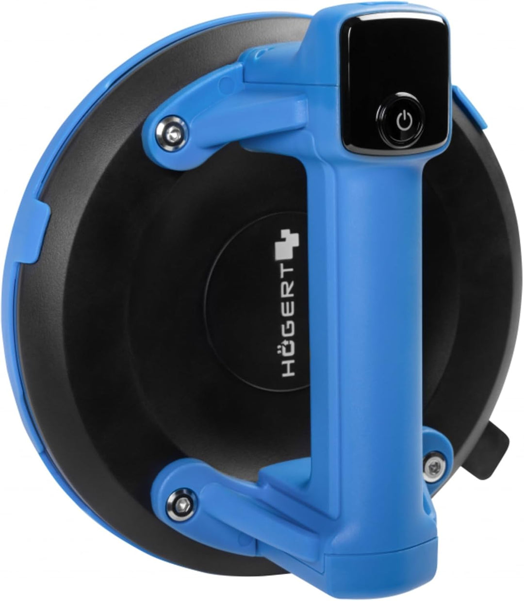 Högert Technik Akku-Vakuumsauger, 200 mm, 150 kg Tragkraft, LCD-Display, automatische Vakuumkontroll