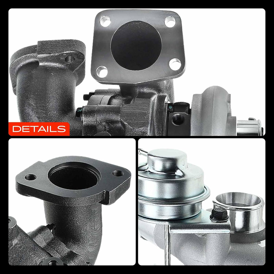 Frankberg Turbolader Abgasturbolader Kompatibel mit L200 K6T K7T 2.5 TD 4WD Diesel 2001-2007 Replace