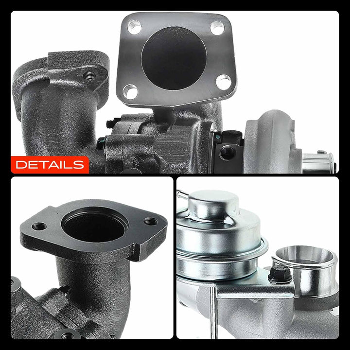 Frankberg Turbolader Abgasturbolader Kompatibel mit L200 K6T K7T 2.5 TD 4WD Diesel 2001-2007 Replace