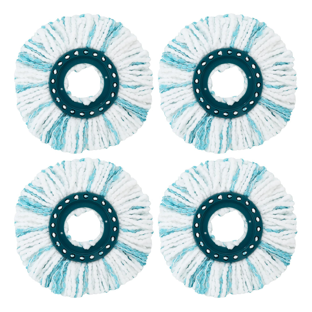 6 Stück Bodenwischer Ersatzbezug für Leifheit Clean Twist Disc Mop Micro, für Leifheit Bodenwischer