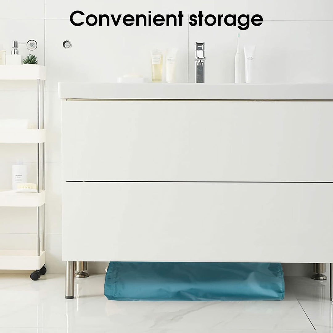 Sinbide Faltbare Badewanne, Erwachsene 70x65cm Round Klappbare Badewanne, Tragbare Badewanne für Spa