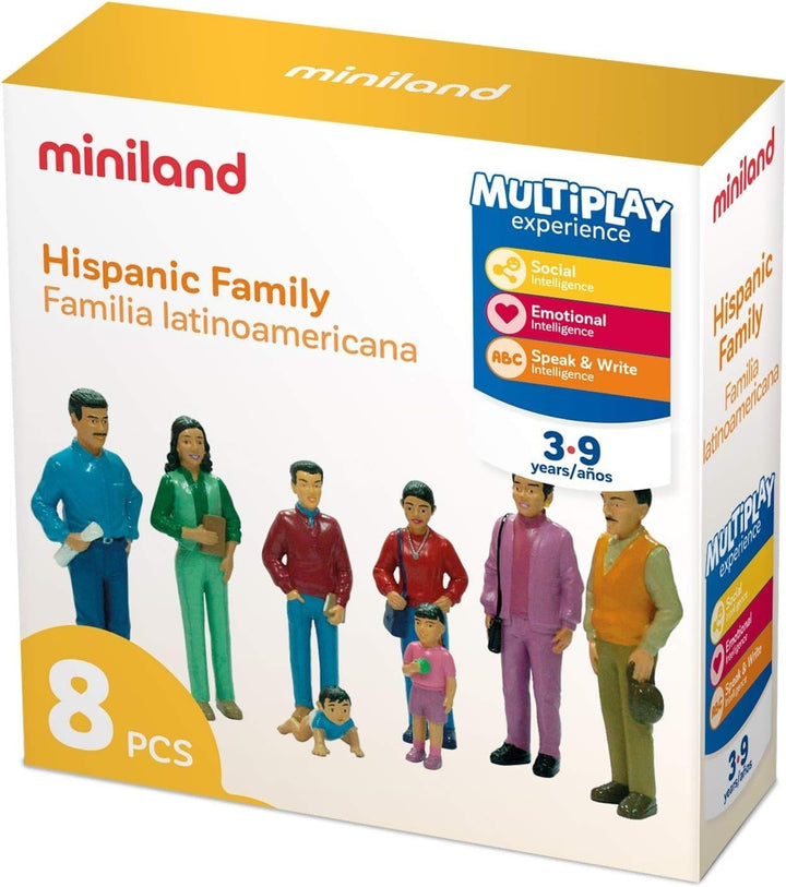 Figurenset südamerikanische Familie 8 Figuren-27398