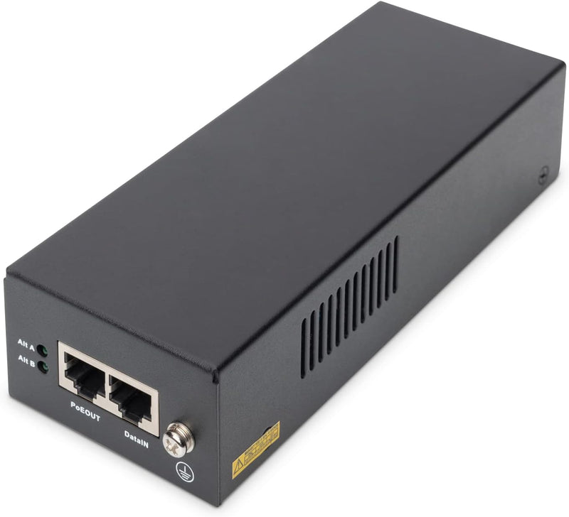 DIGITUS Ethernet PoE++ Injector - Gigabit - IEEE 802.3bt - 85W Power Over Ethernet-Budget - Auto Erk