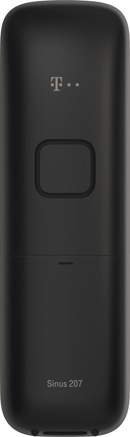 Telekom Sinus PA 207 Plus Tischtelefon und Mobilteil, schwarz Tischtelefon + Mobilteil, Tischtelefon