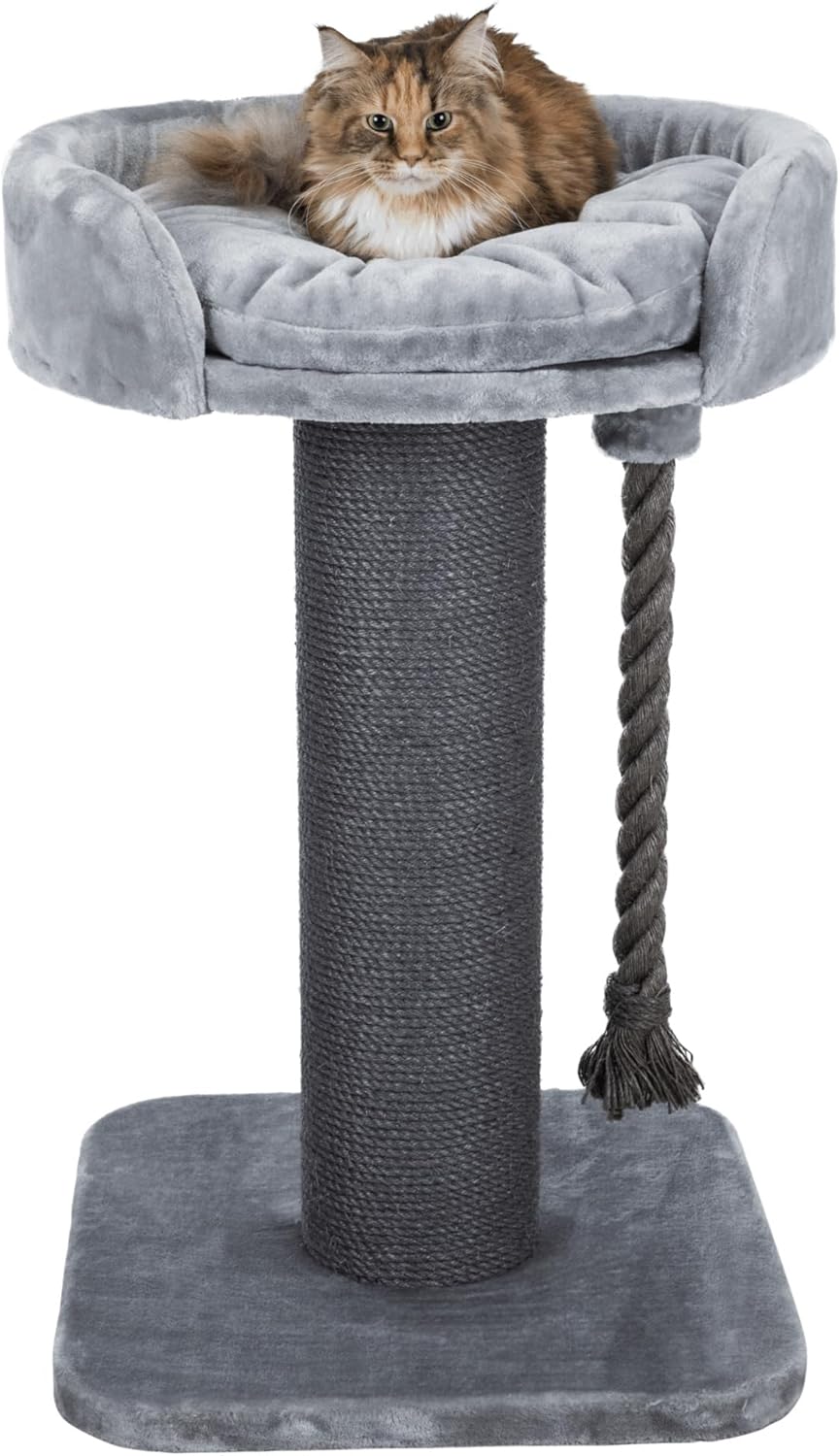 TRIXIE stabiler Katzenbaum für besonders grosse Katzen "Kratzbaum XXL Klara, 100 cm, grau"- 44676 Gr