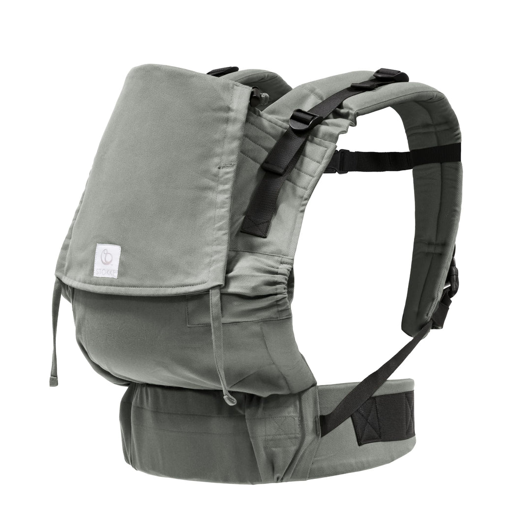 Stokke Limas Babytrage Flex, Glacier Green (OCS) - Full Buckle Babytrage - Drei Trageoptionen - Sich