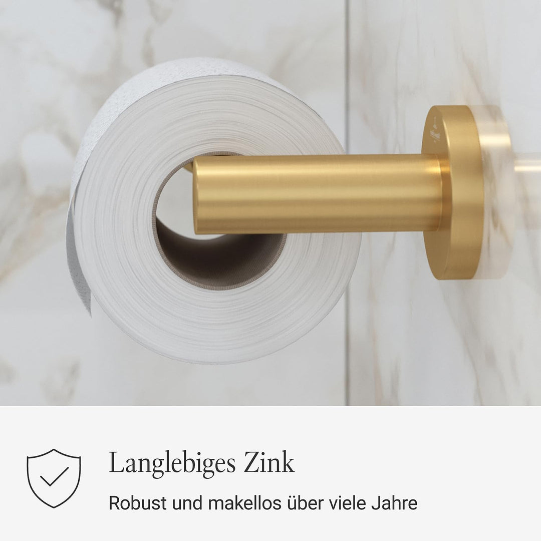 Villeroy &amp; Boch Elements Tender Toilettenpapierhalter ohne Deckel, Klopapierhalter für Wandmontage,