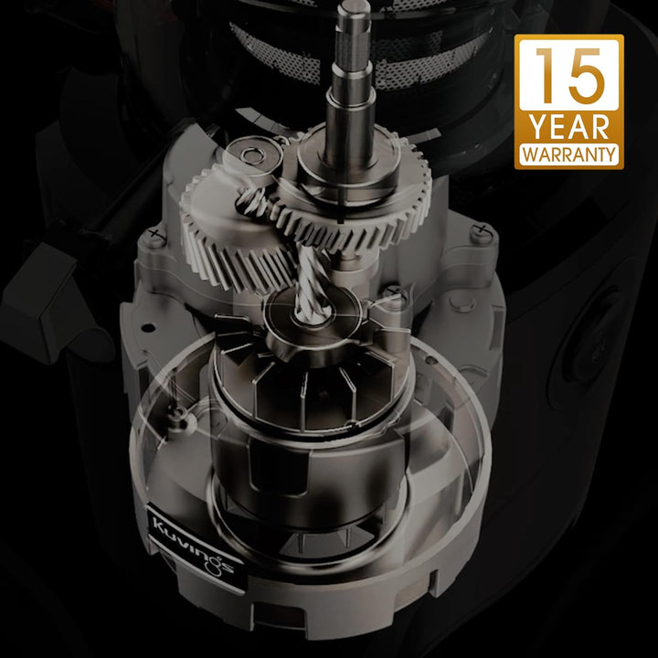 Kuvings Slow Juicer AUTO6 | Entsafter Gemüse und Obst, Elektrische Kaltpresse, Ruhiger Motor, Leicht