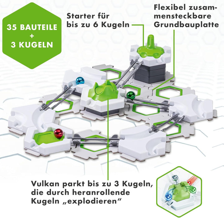 Ravensburger GraviTrax GO Explosive. Kombinierbar mit Allen GraviTrax Produktlinien, Starter-Sets, E